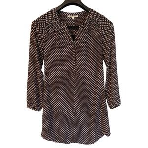 Anthropologie daniel rainn XS Navy‎ Blue Dress Excellent Condition